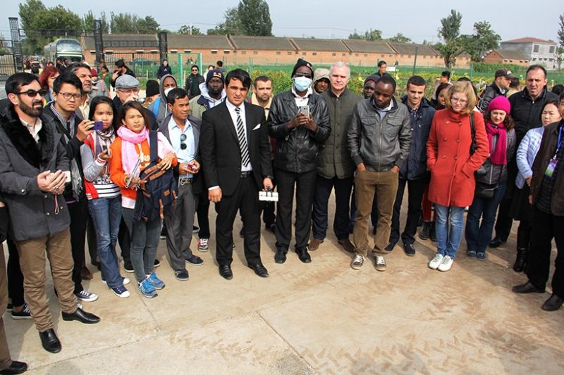 72名外國專家為何同時考察一個菊花基地？